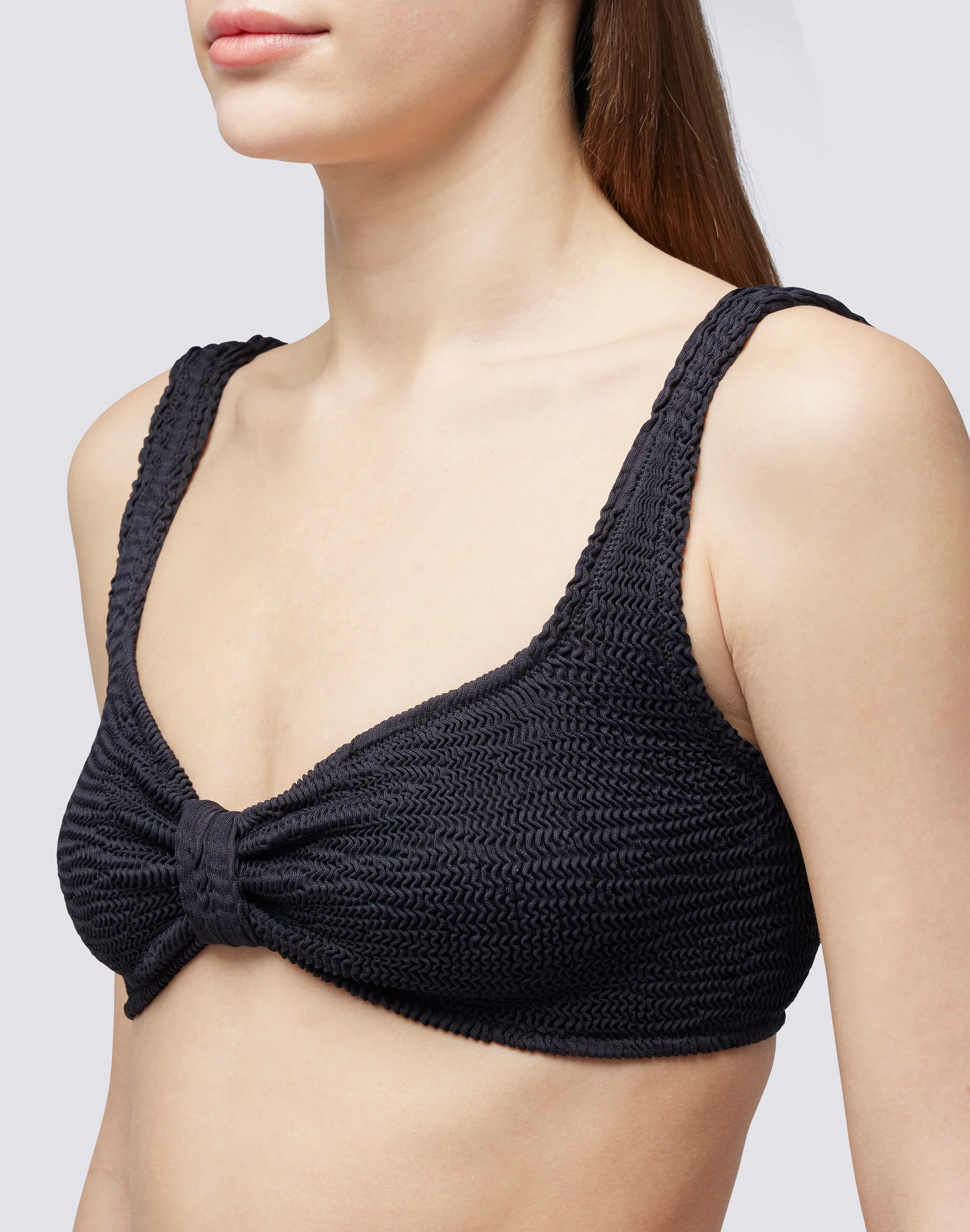 TOP BRALETTE IN TESSUTO GOFFRATO - Image 3