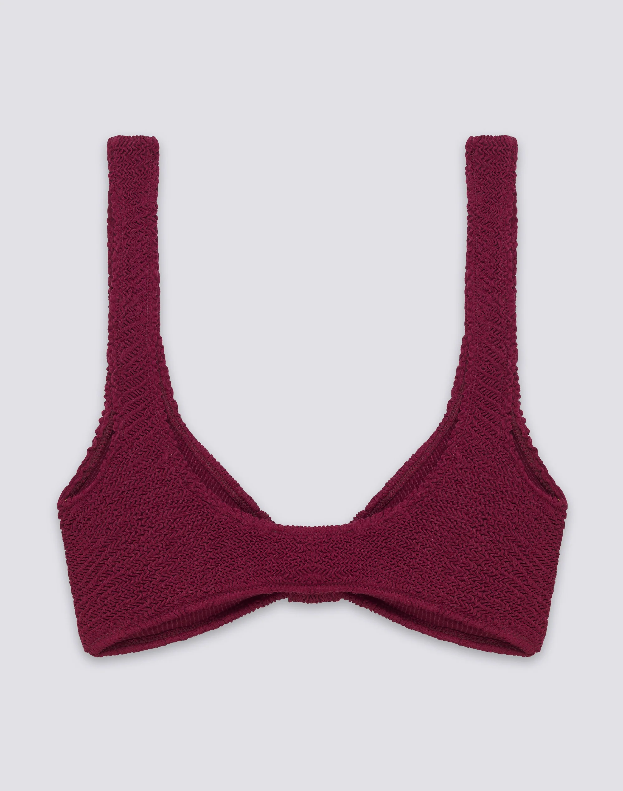 TOP BRALETTE IN TESSUTO GOFFRATO - Image 2