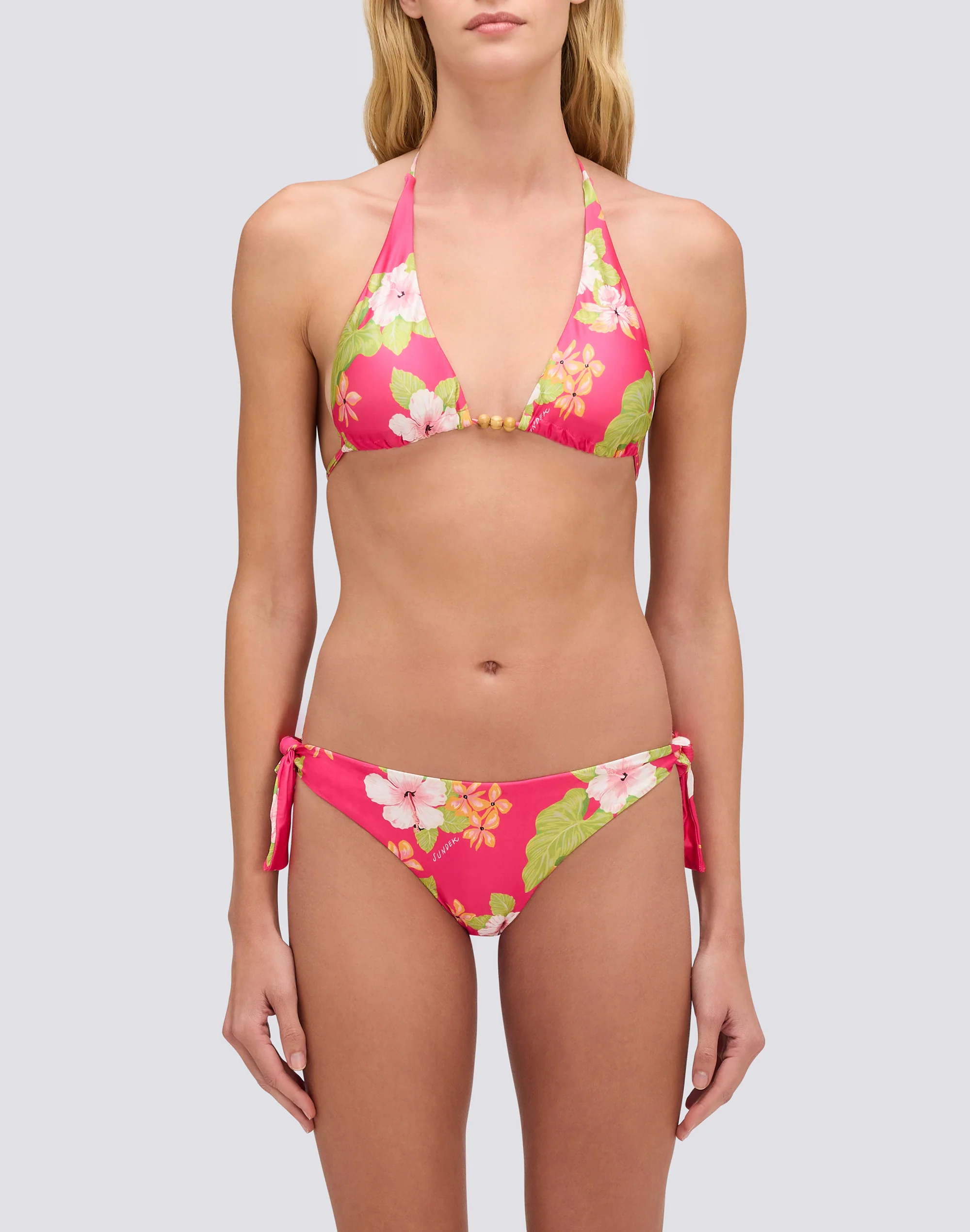 BEA - SLIP CON FIOCCHI REGOLABILI STAMPA DREAMY HAWAII - Image 2
