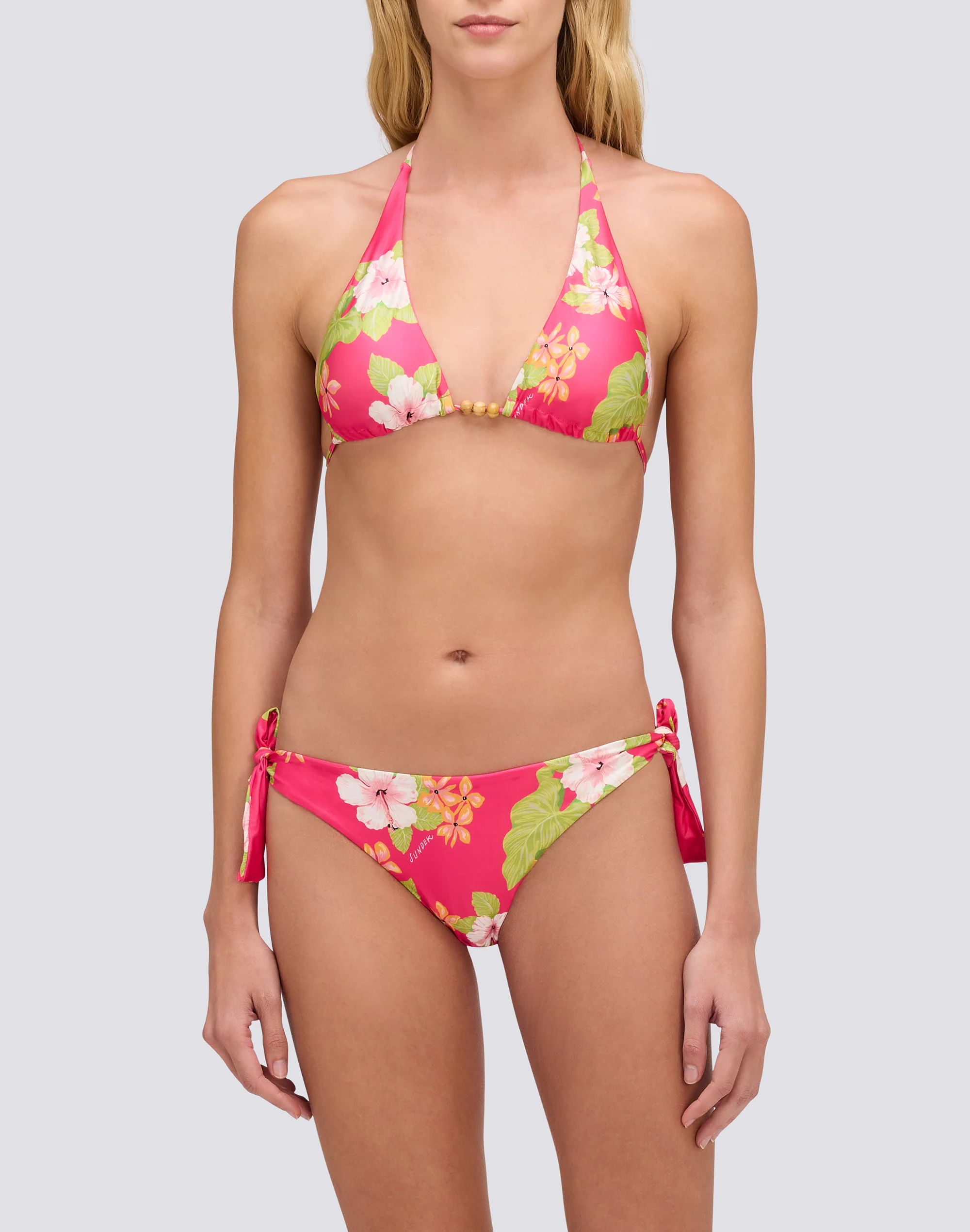 BEA - SLIP CON FIOCCHI REGOLABILI STAMPA DREAMY HAWAII - Image 4