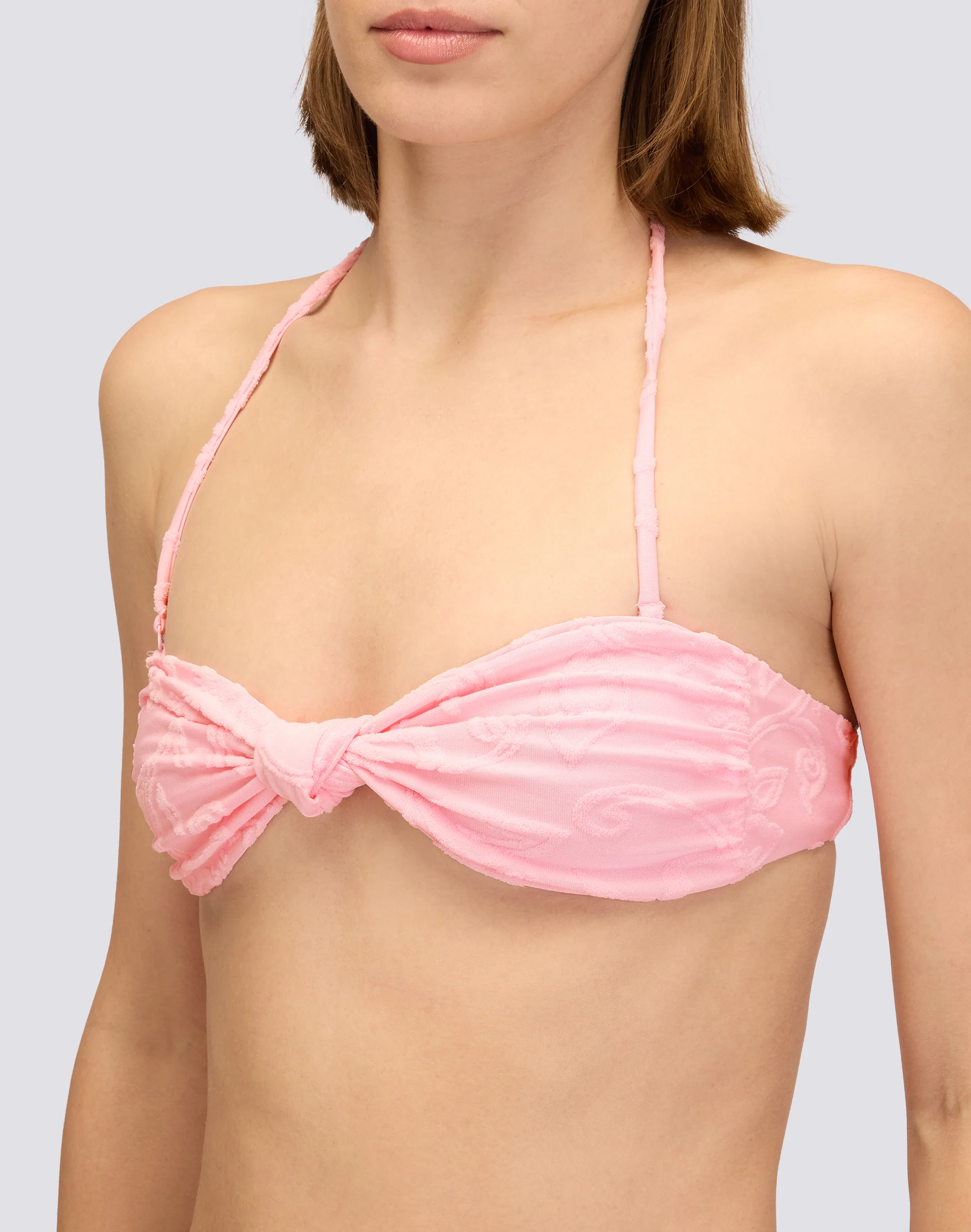 GARDNER BIKINI TOP A FASCIA IN SPUGNA E MOTIVO SK23 - Image 3