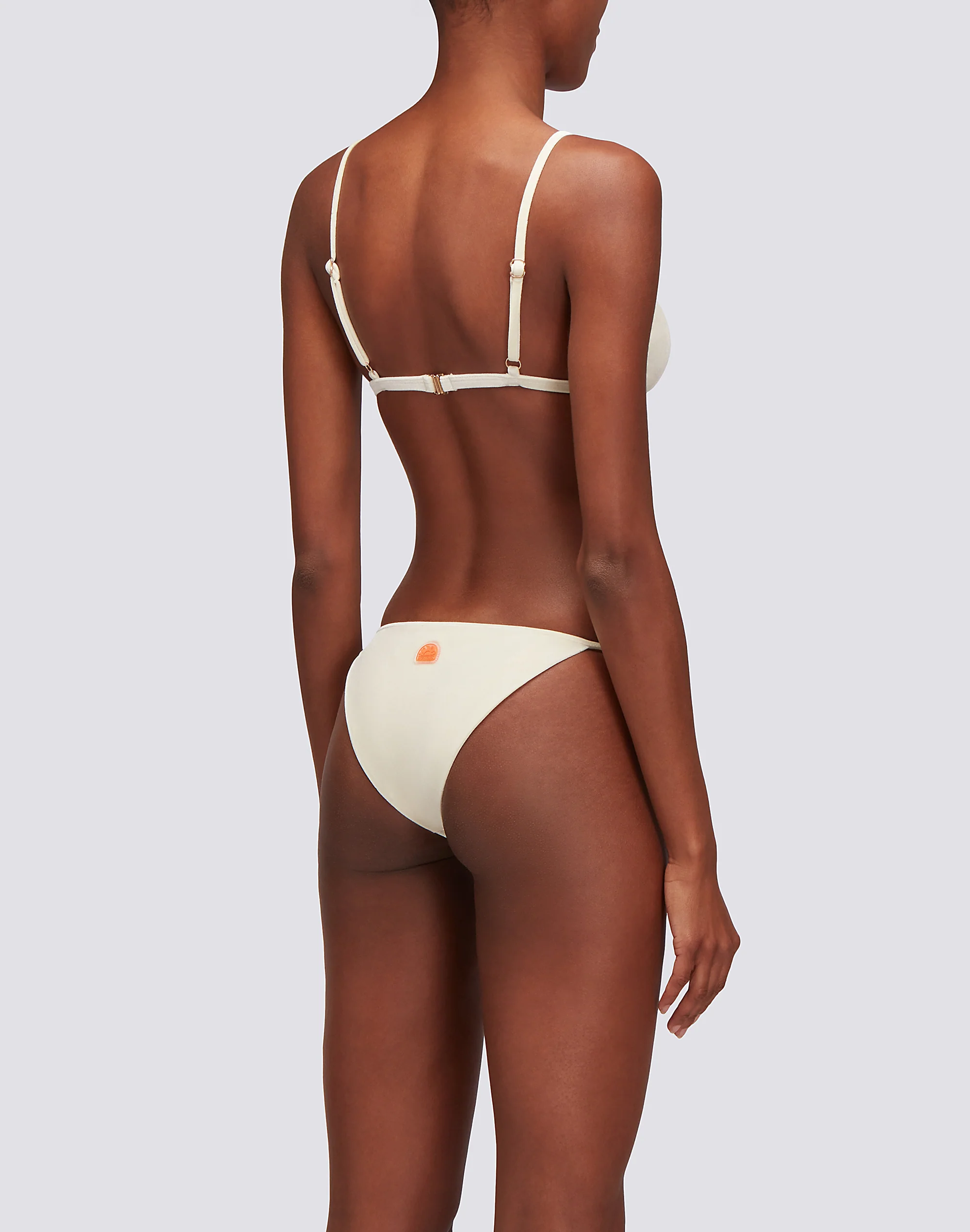 ANDRESS - TOP BRALETTE IN VELLUTO - Image 3