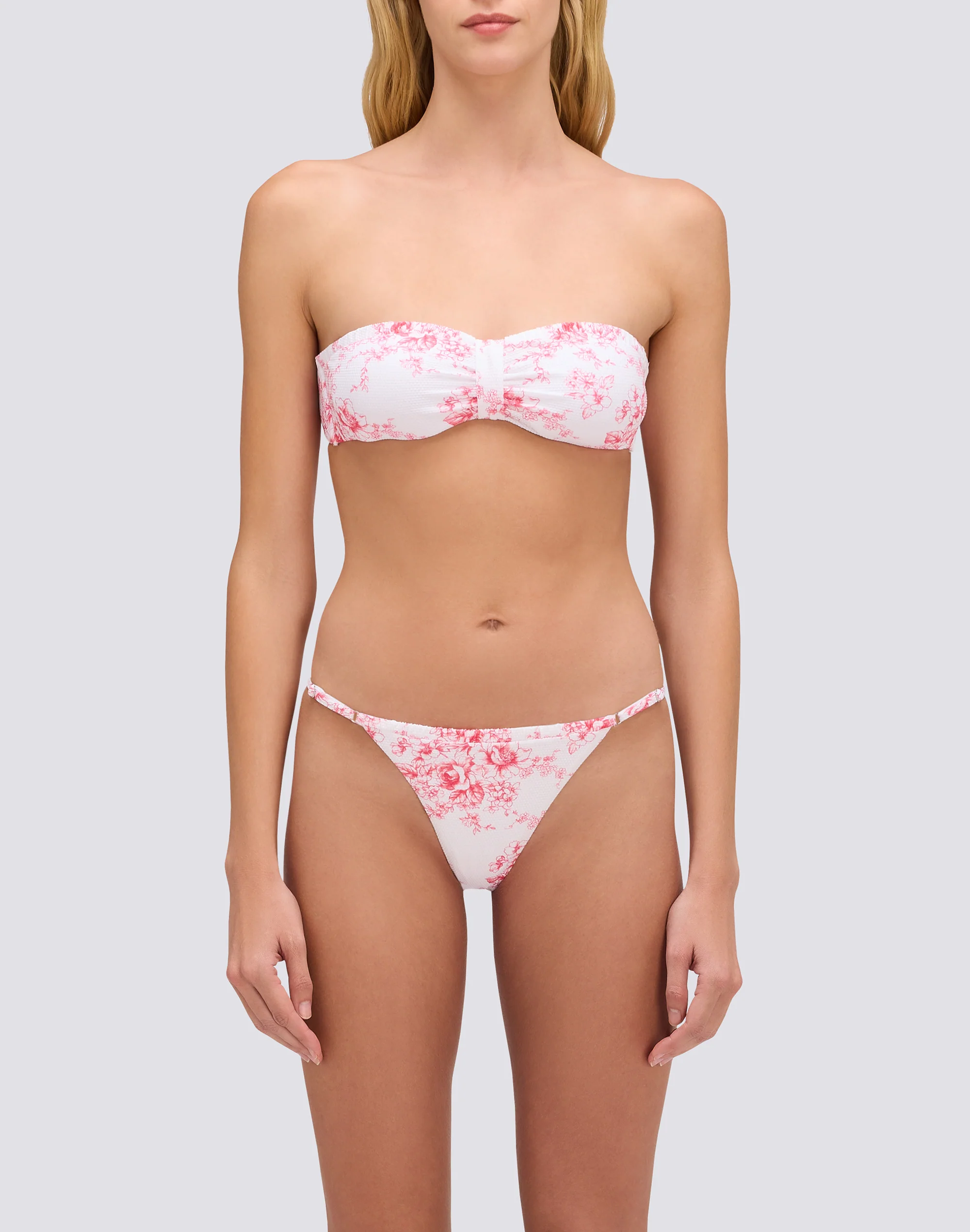 IONI - BIKINI TOP A FASCIA FANTASIA ROSE DE JOIE