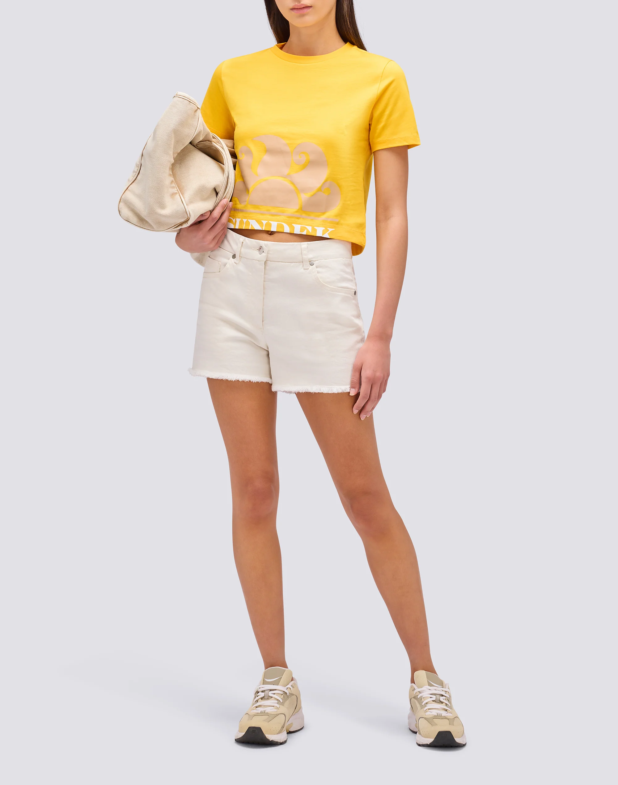 T-SHIRT CROP DONNA