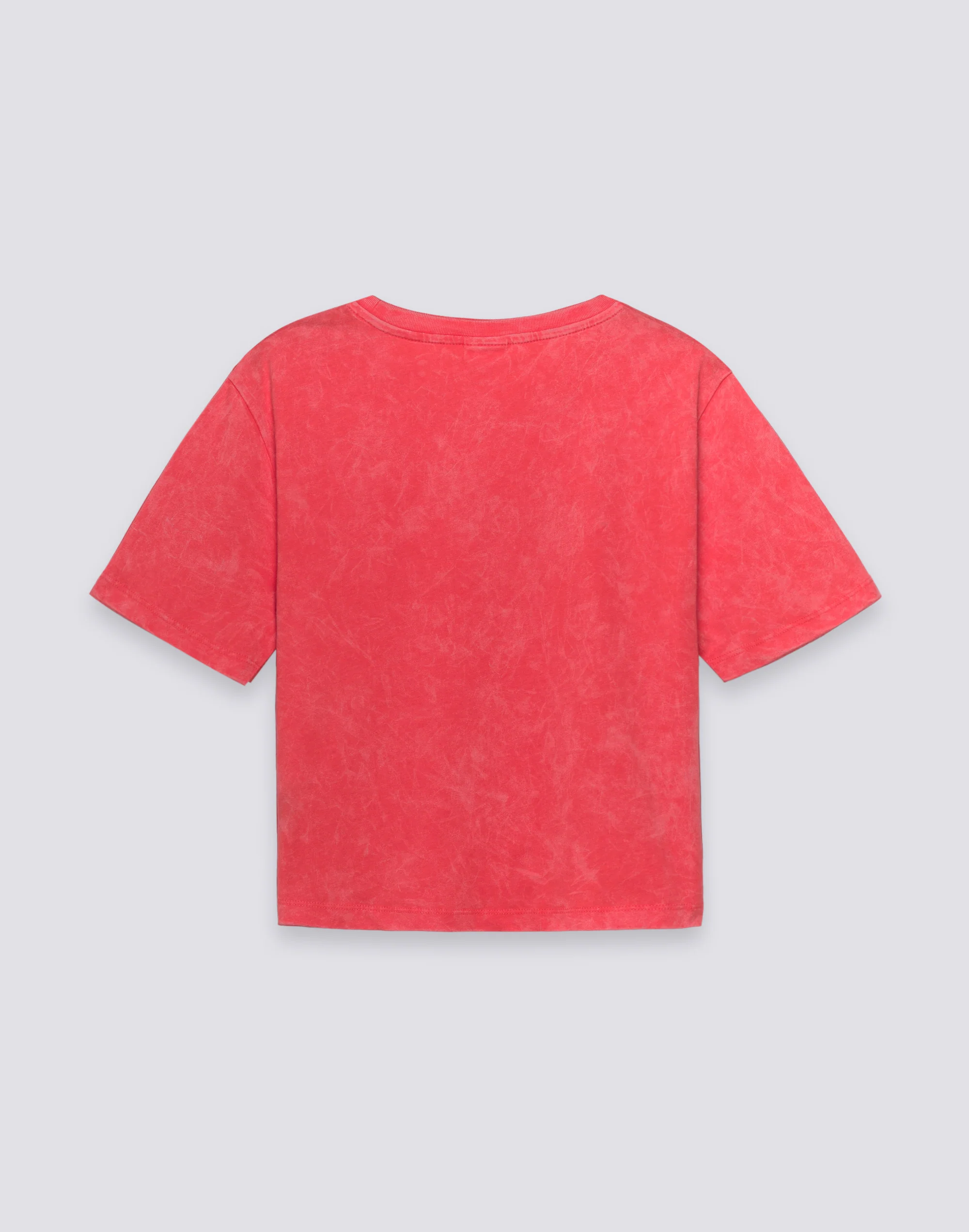 T-SHIRT DONNA CROPPED VINTAGE WASH - Image 2