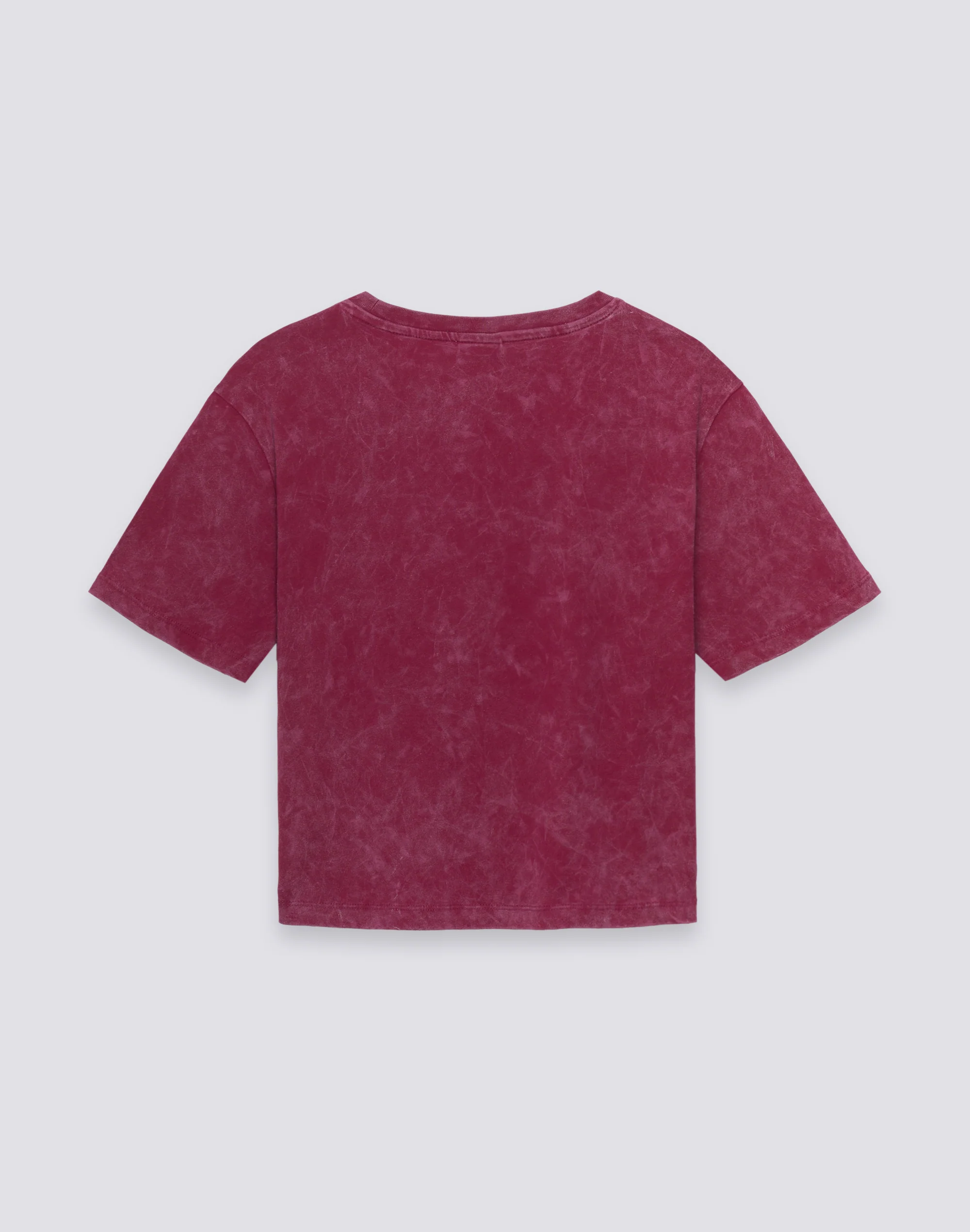 T-SHIRT DONNA CROPPED VINTAGE WASH - Image 2