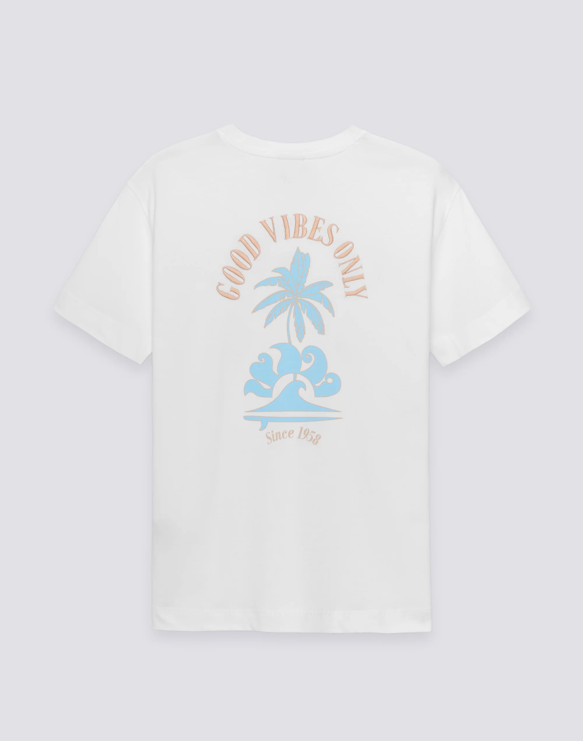 T-SHIRT DONNA STAMPA GOOD VIBES ONLY - Image 2