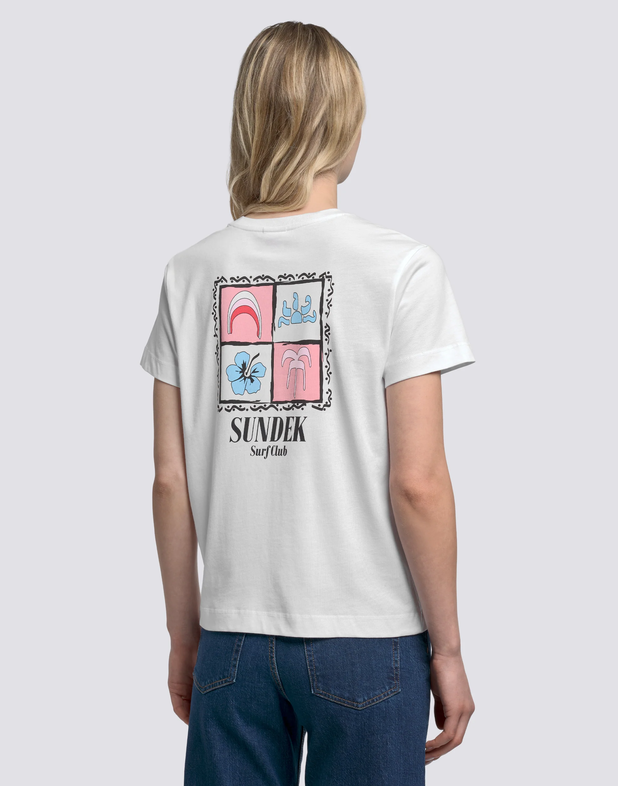 T-SHIRT DONNA CON STAMPE FIT COMFORT - Image 4