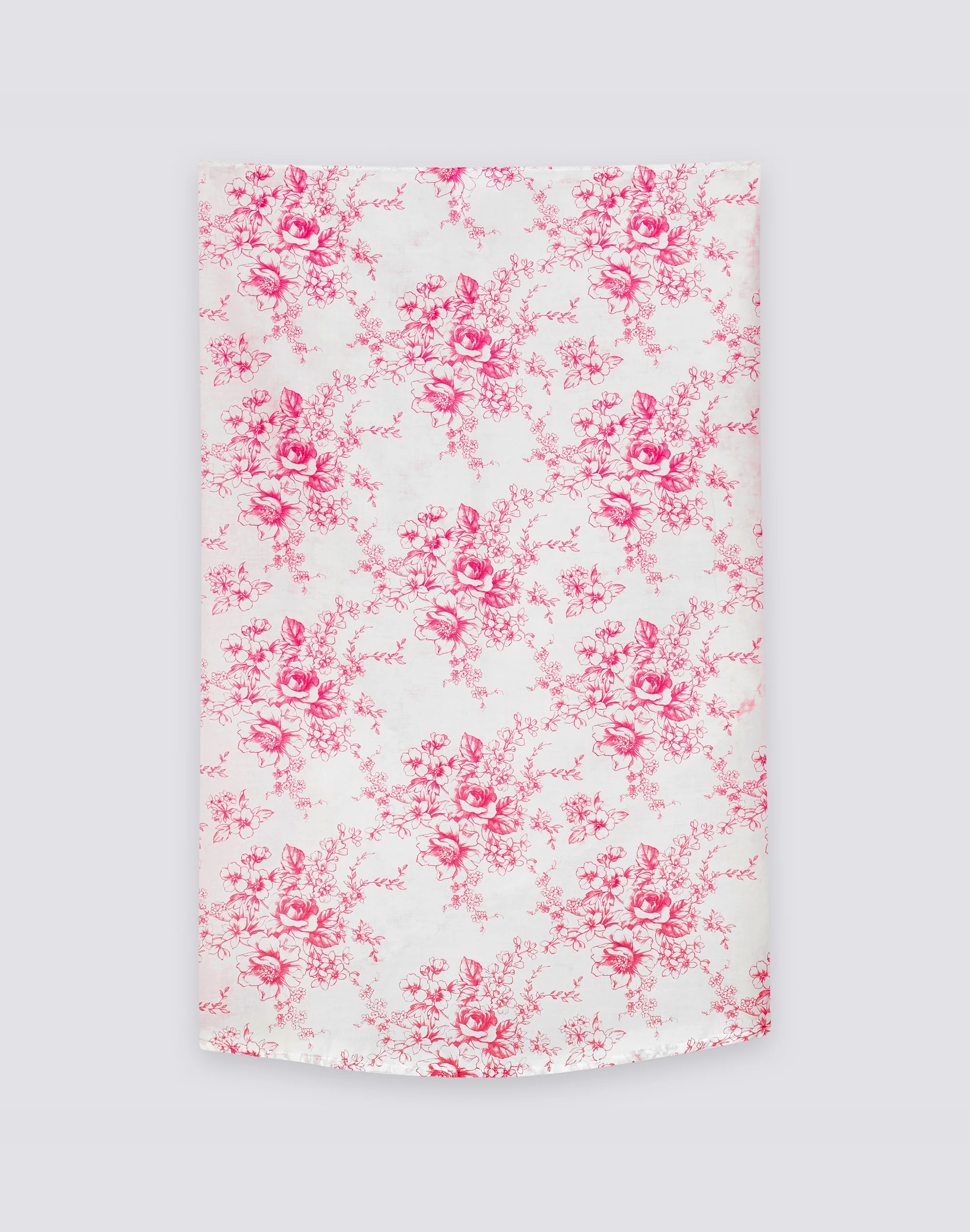 PAREO IN COTONE VOILE STAMPA ROSE DE JOIE - Image 2